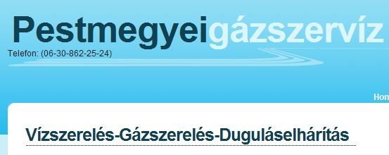 Gázszerelés és gázszerelő szolgálat -pestmegyeigázszervíz,vízszerelési - gázszerelési és duguláselhárítási tevékenységeinkkel állunk az önök szolgálatára.